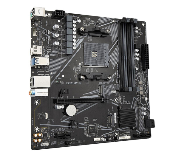 GIGABYTE Płyta główna Gigabyte B550M K - 1243744 - zdjęcie 3